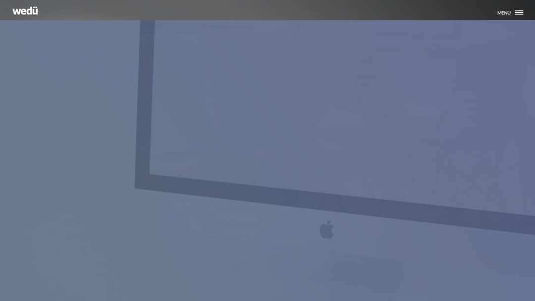 Screenshot of wedu's Website