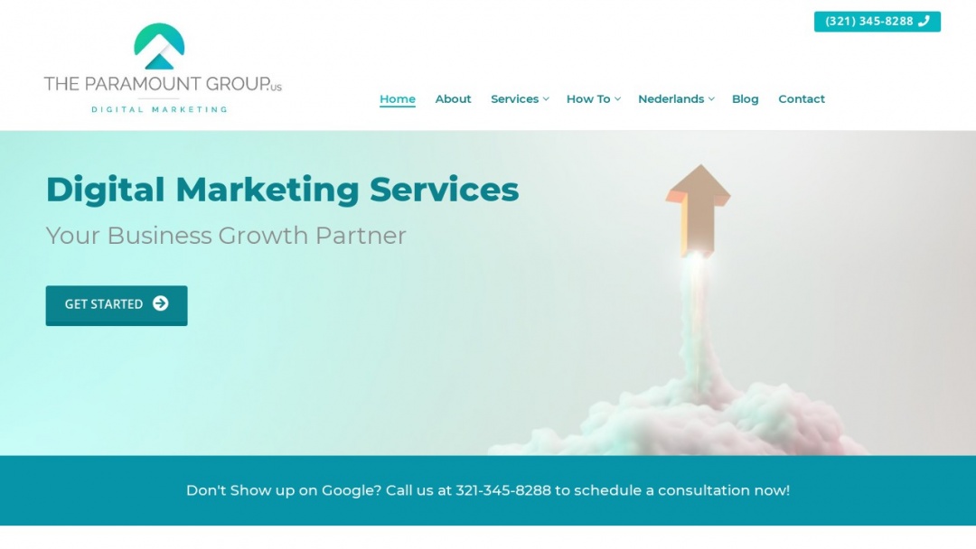 Screenshot of The Paramount Group.us's Website