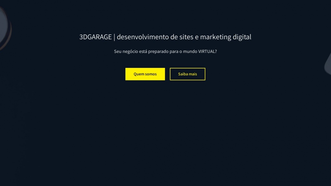 Screenshot of 3DGarage's Website