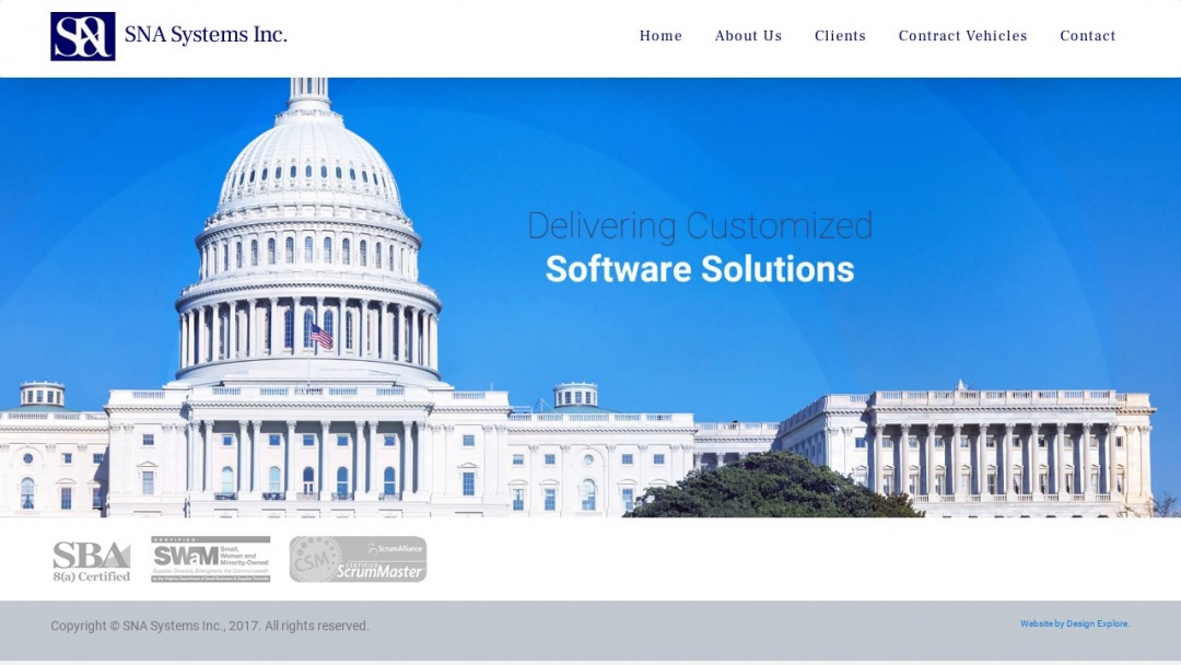 Screenshot of Acuity Design Group, Inc's Website