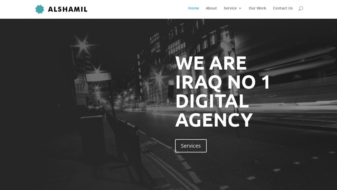 Screenshot of Alshamil Co. Ltd's Website