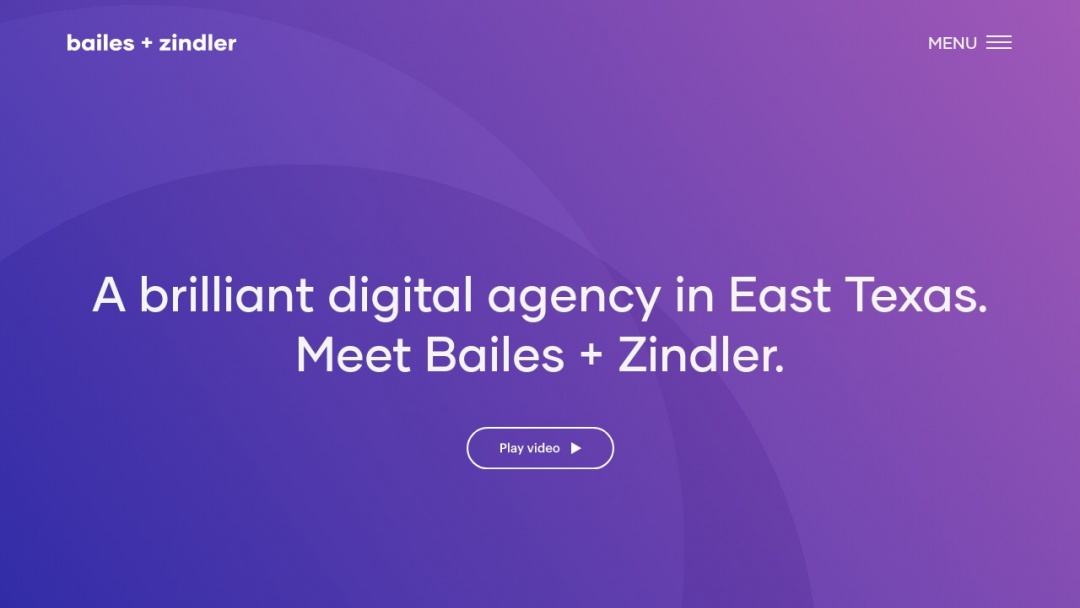 Screenshot of Bailes + Zindler's Website