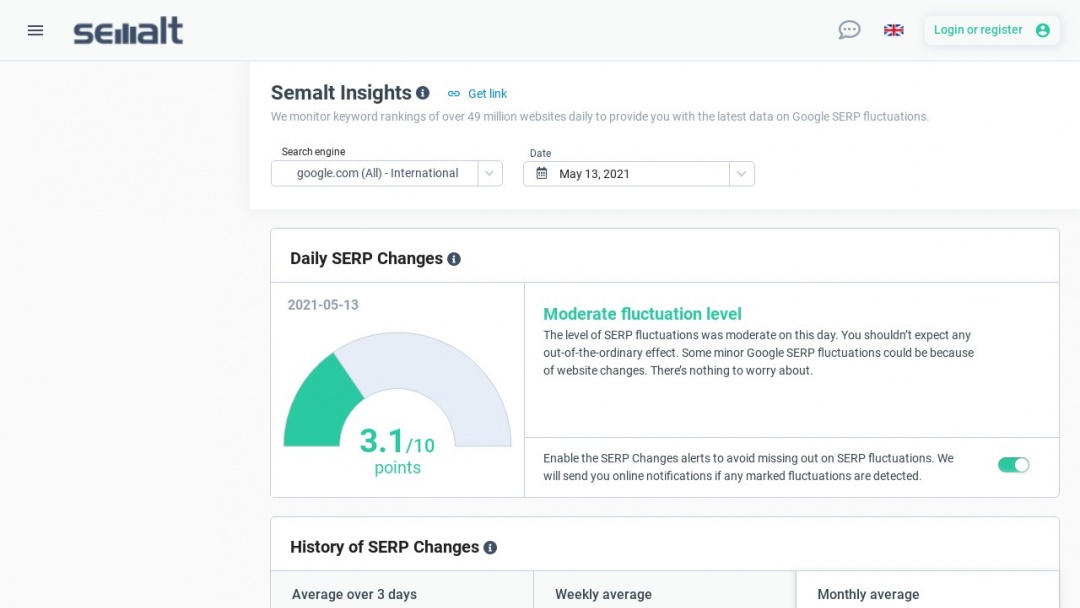 Screenshot of Big Media's Website