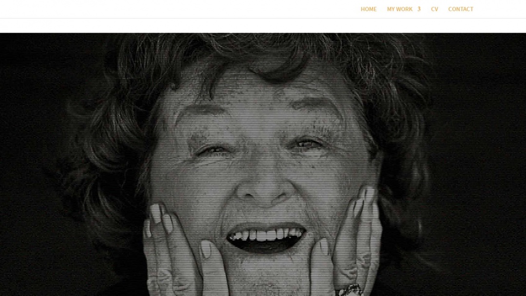 Screenshot of Björn Olsson's Website