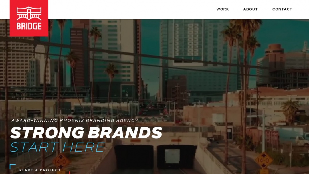 Screenshot of BRIDGE PHX's Website