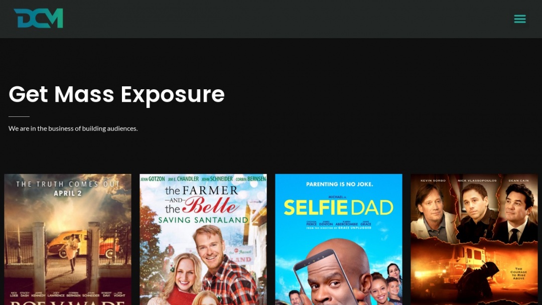 Screenshot of Digital Coast Media LLC.'s Website