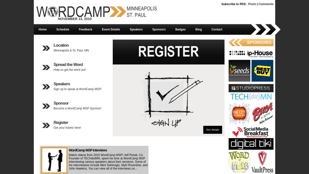 Screenshot of Zao Web Design LLC's Website