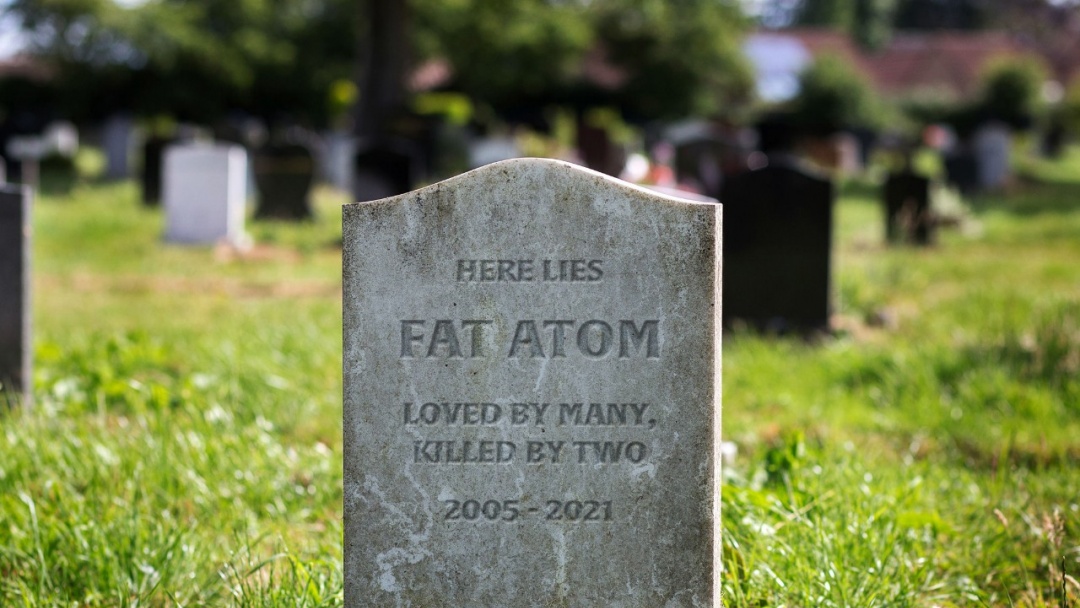 Screenshot of Fat Atom's Website