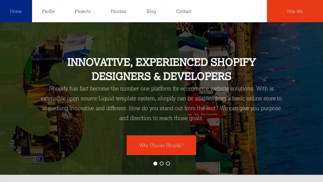 Screenshot of Glen Wheeler Ltd's Website