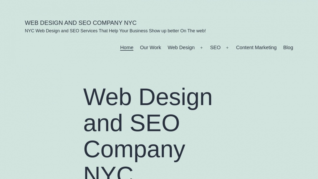 Screenshot of iDesignYours's Website