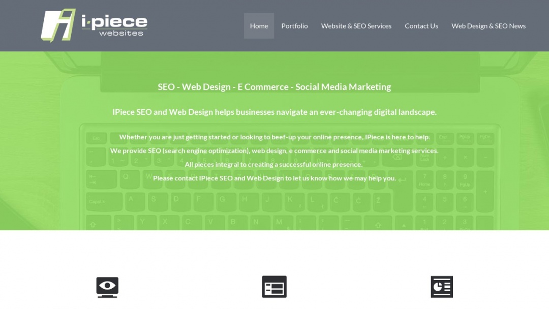 Screenshot of IPiece Websites's Website