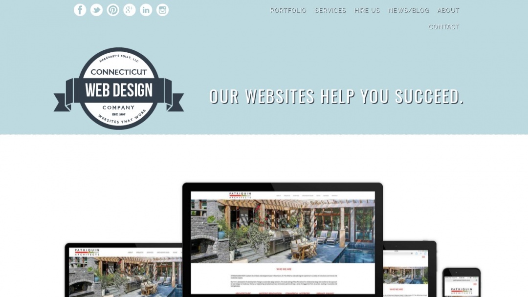 Screenshot of Margaret E. Tehan's Website