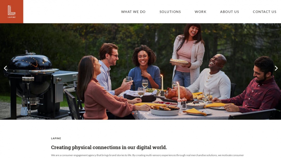 Screenshot of MillerSmith's Website
