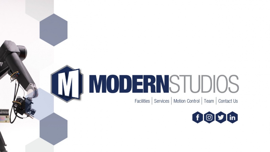 Screenshot of Modern Studios's Website