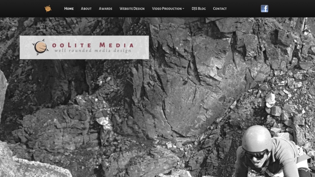 Screenshot of ooLite Media's Website