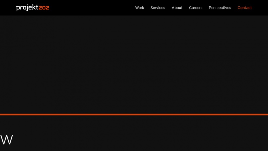 Screenshot of projekt202's Website