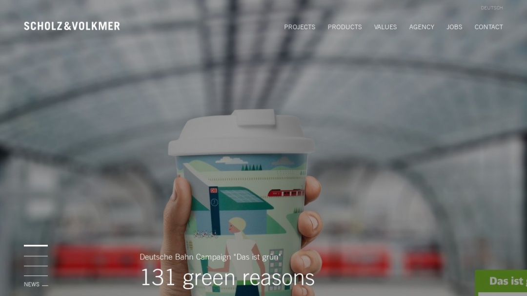 Screenshot of Scholz & Volkmer's Website