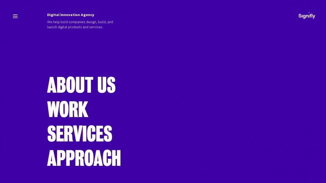 Screenshot of Signifly's Website