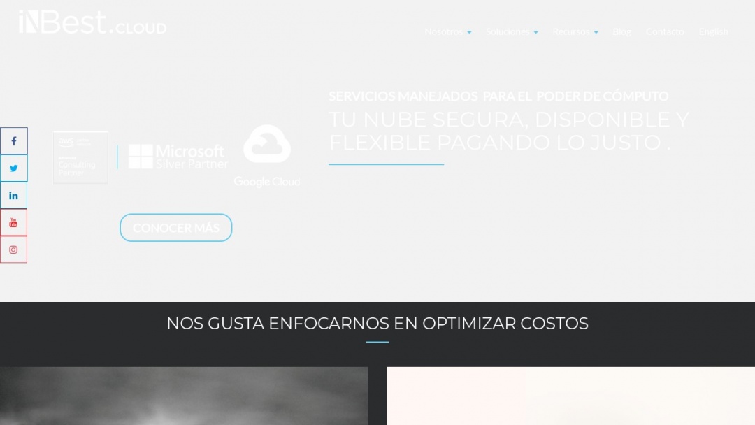 Screenshot of Thlink Marketing's Website