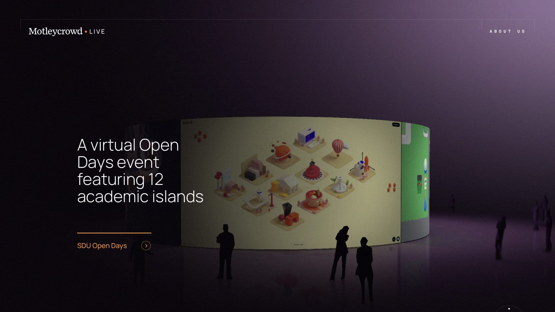 Best Agency Website for Motley Crowd