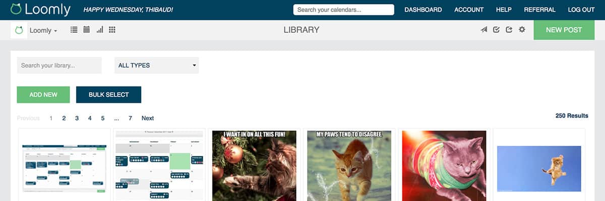 Loomly Social Media Monitoring App