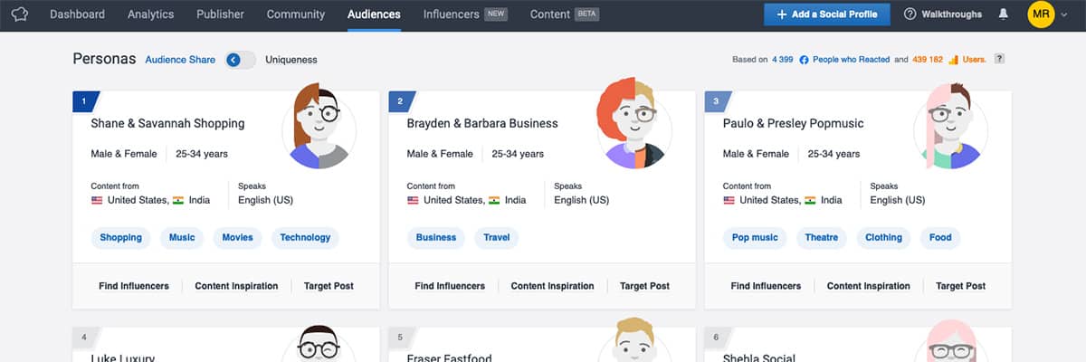 Social Bakers Social Media Monitoring App