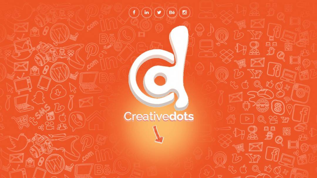 Screenshot of Creative Dots's Website