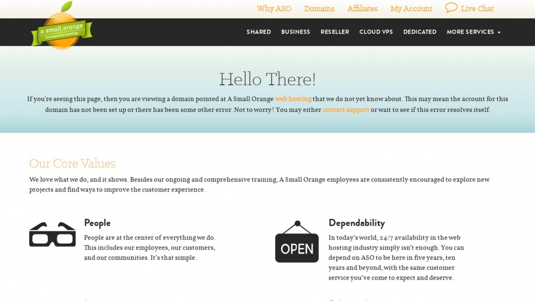 Screenshot of Ginseng Creative Co.'s Website