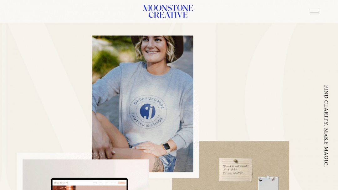 Screenshot of Jennifer Miranda Graphic Design's Website