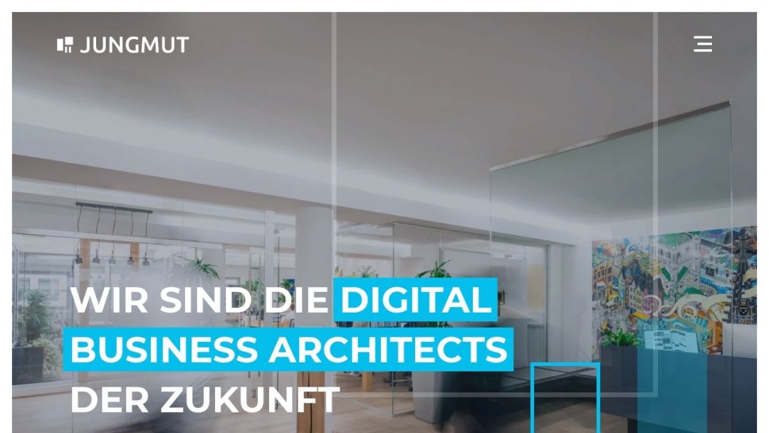 Screenshot of JUNGMUT's Website