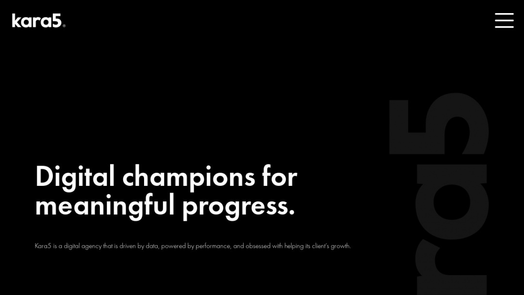 Screenshot of kara5's Website