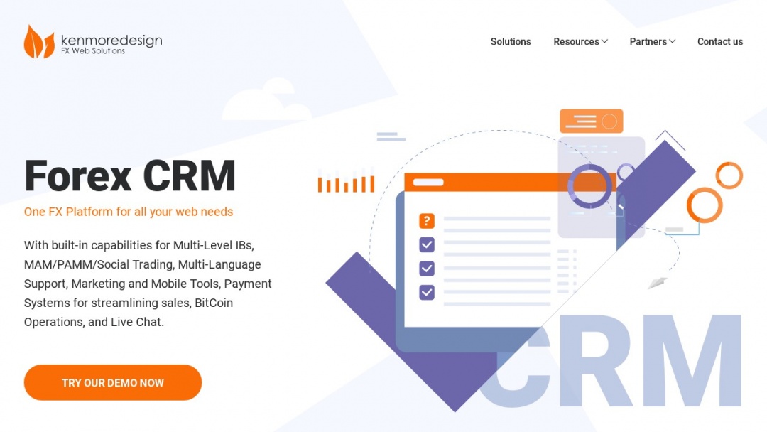 Screenshot of Kenmore Design LLC's Website