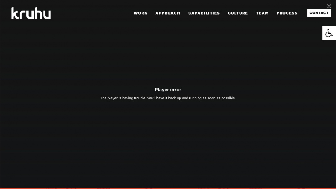 Screenshot of kruhu, Inc.'s Website