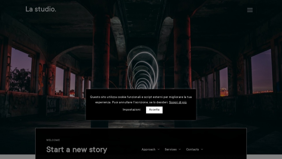 Screenshot of La Studio's Website