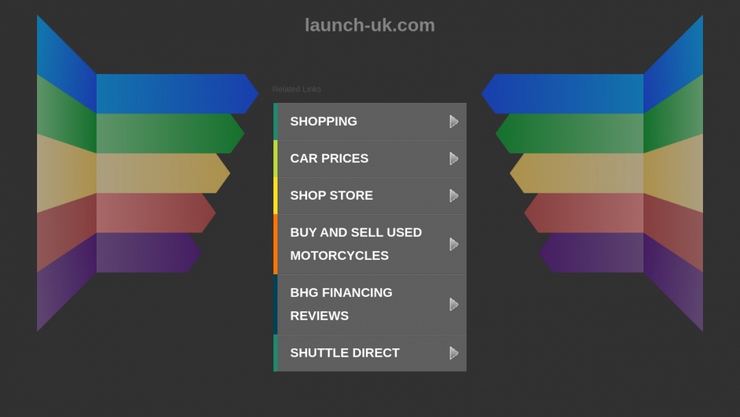 Screenshot of Launch UK's Website