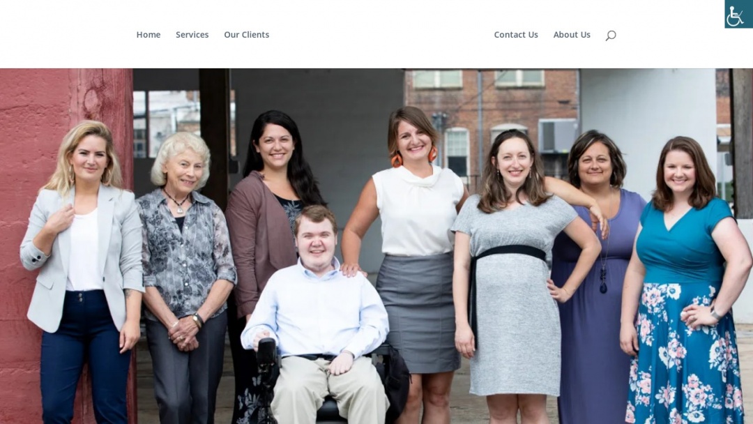 Screenshot of Letterpress Communications's Website