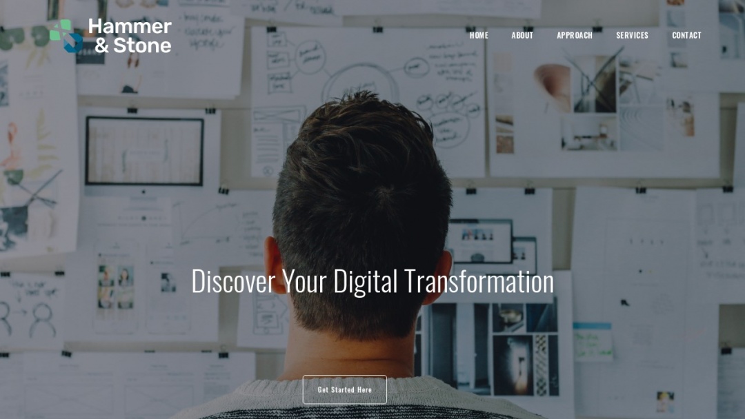 Screenshot of My Webteam's Website
