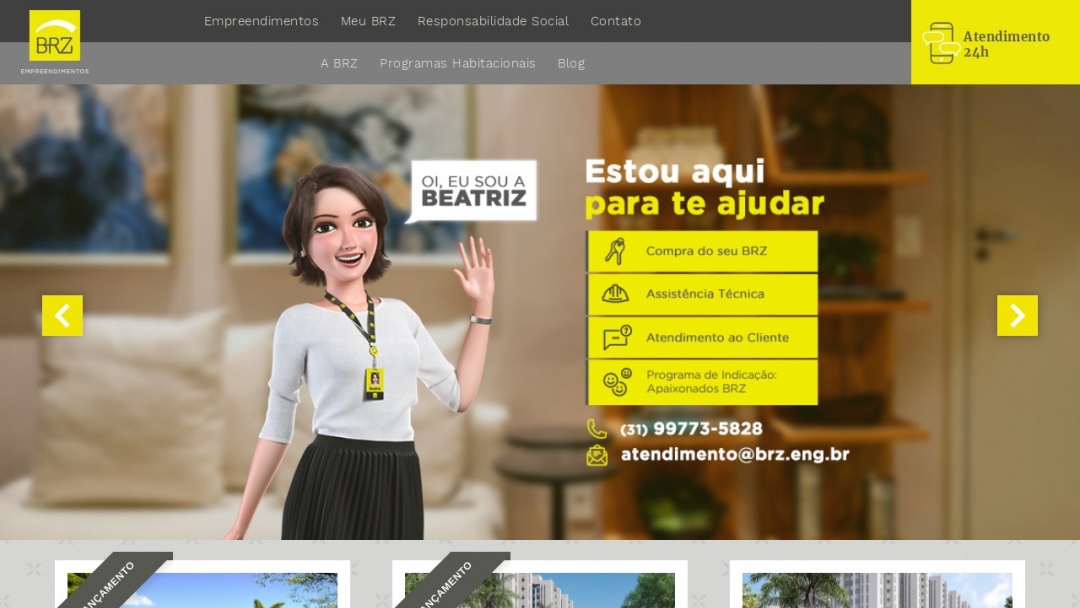 Screenshot of RC Comunicacao's Website