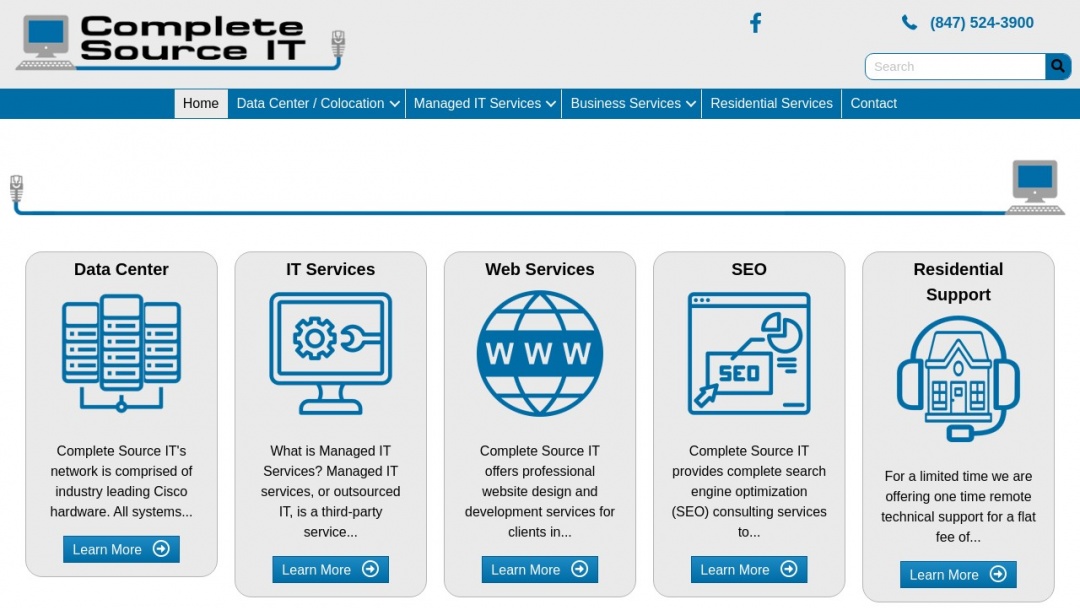 Screenshot of Starpoint Digital LLC's Website