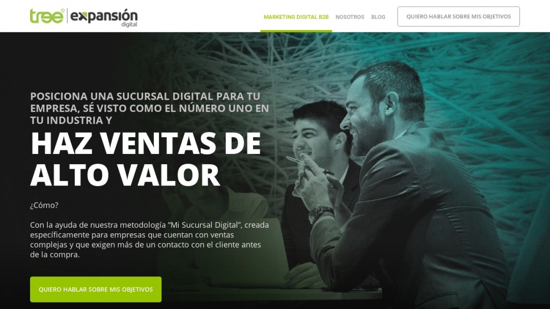 Screenshot of Tree Smart Alliance's Website