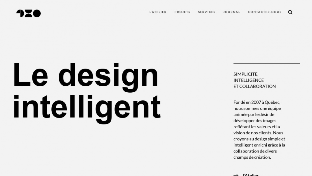 Screenshot of Workshop 480's Website