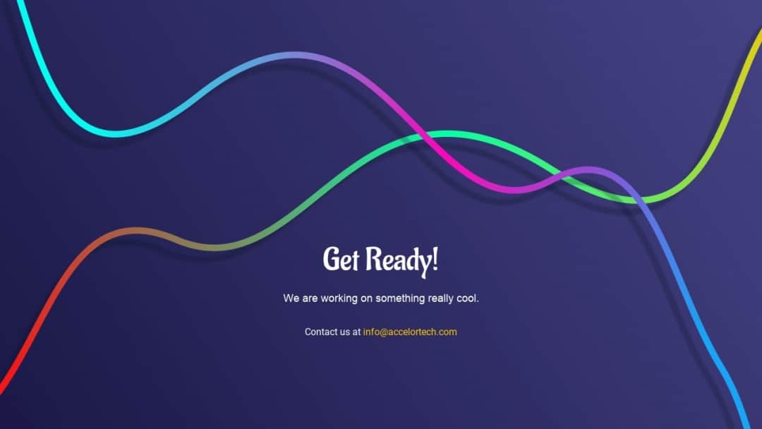 Screenshot of Accelor Technology Services's Website