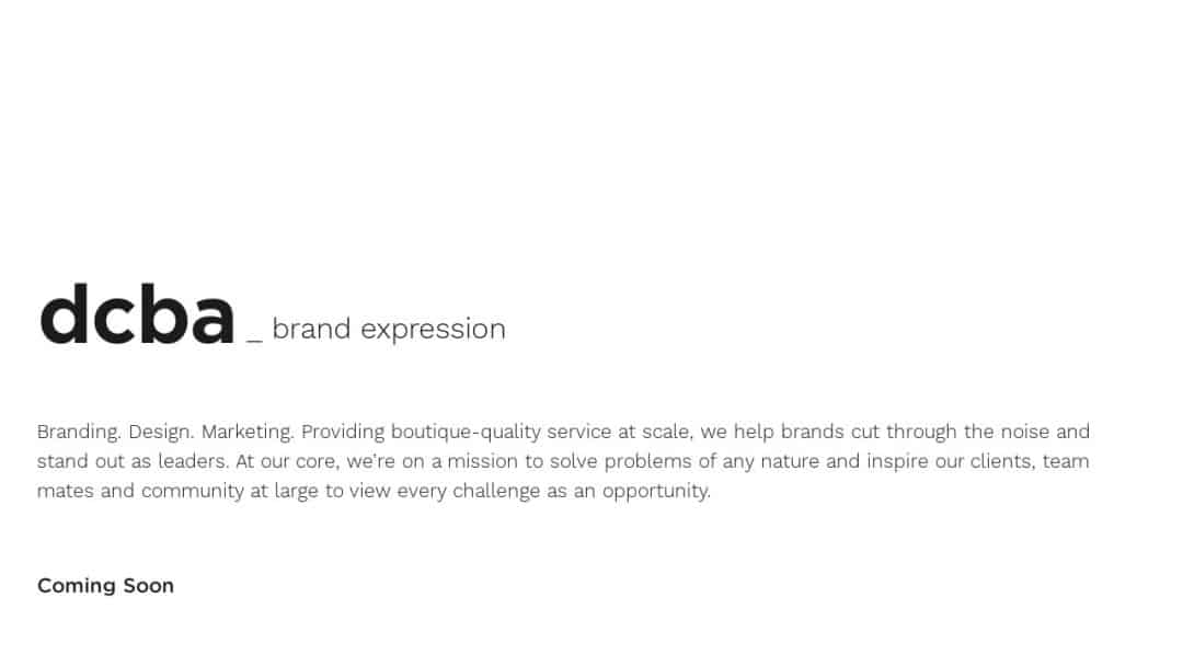 Screenshot of Alonso Creative LLC's Website