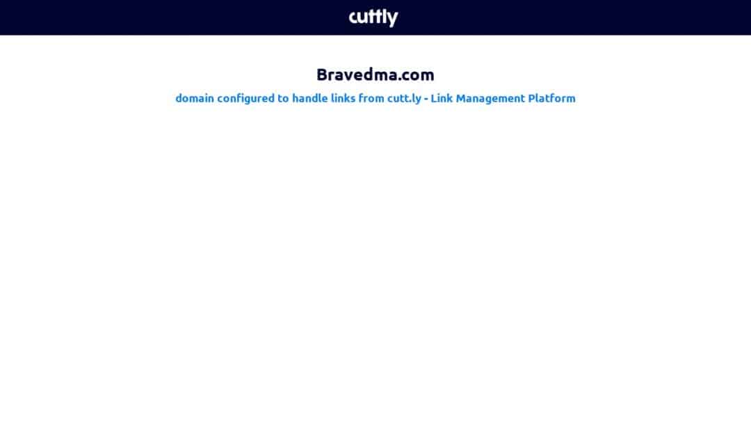 Screenshot of Brave DMA's Website