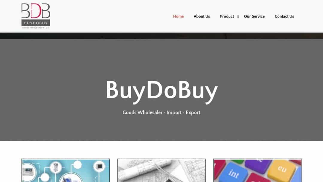 Screenshot of BuyDoBuy Advertising's Website