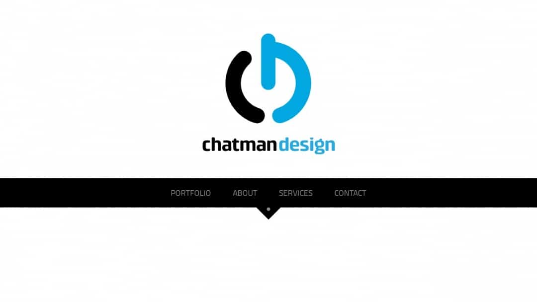 Screenshot of Chatman Design's Website