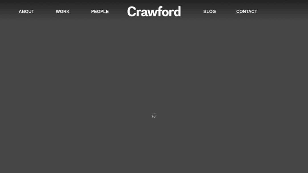 Screenshot of Crawford Strategy's Website