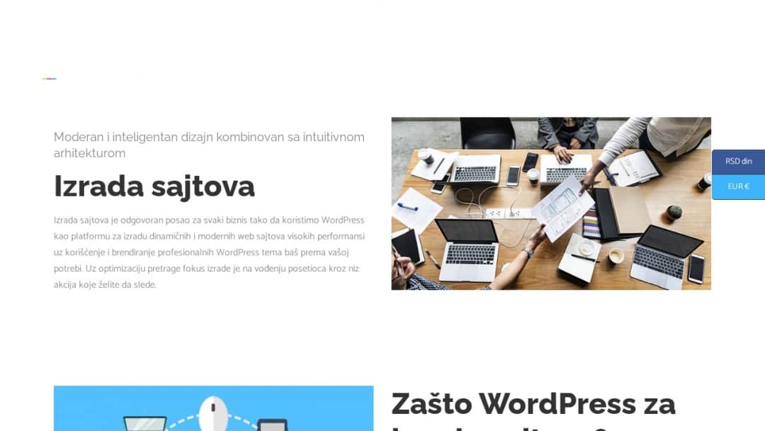 Screenshot of Cyber Team's Website