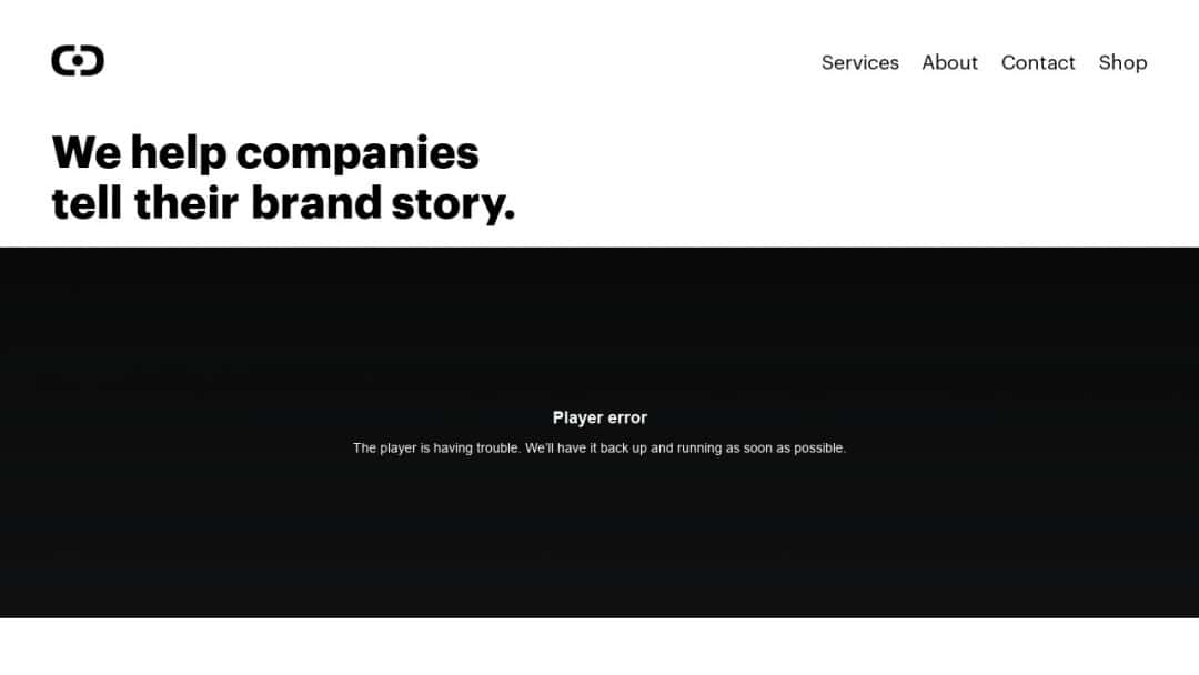 Screenshot of Delin Design's Website