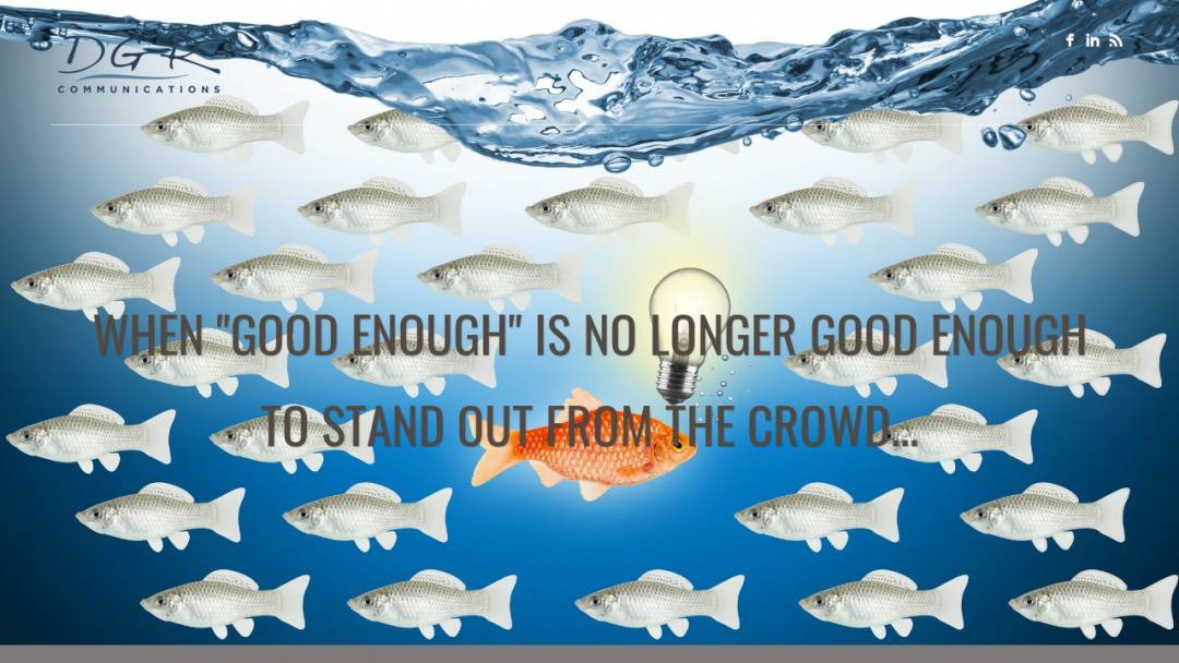 Screenshot of DGR Communications's Website